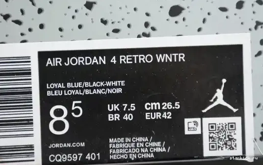 Blue CQ9597-401 WNTR Loyal Jordan Air CQ9597-401 4 Red Habanero Black 0504